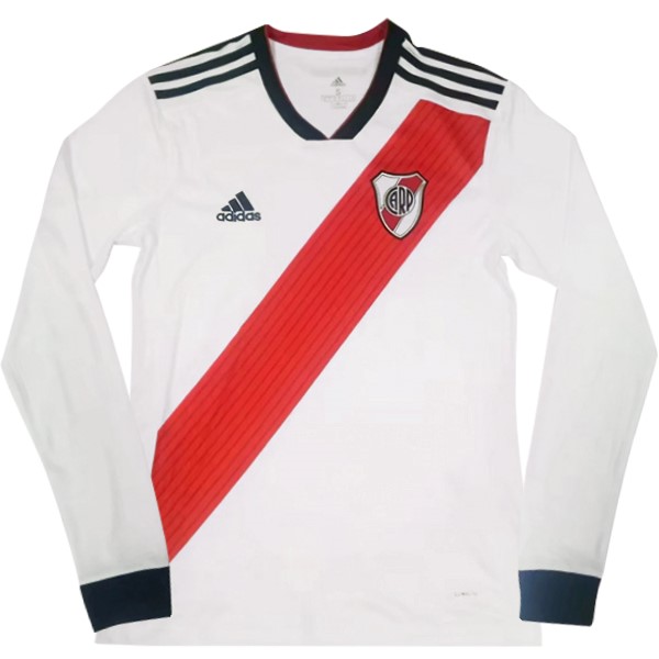 Camiseta River Plate Primera ML 2018-2019 Blanco